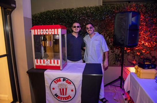 Fresh popcorn service